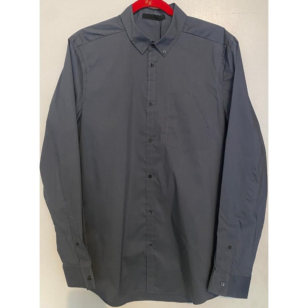 Alexander Wang Shirt Steel Blue : SZ 48 NWT